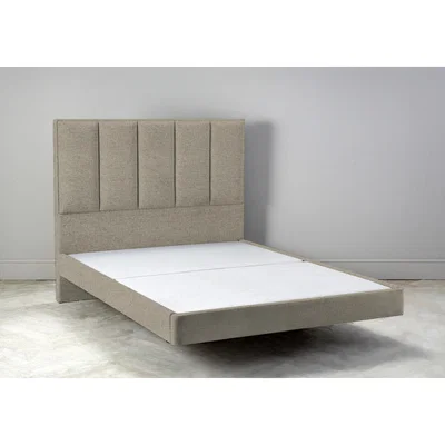 Perch and Parrow Waft 5' King Size Bed Frame in Welsh Flint
