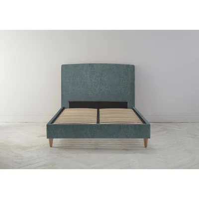Perch and Parrow Ted 5' King Bed Frame in Turtle Green