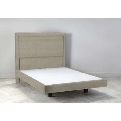Perch and Parrow Hover 5' King Size Bed Frame in Welsh Flint