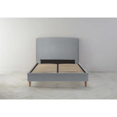 Perch and Parrow Ted 5' King Ottoman Bed Frame in Sidewalk Grey