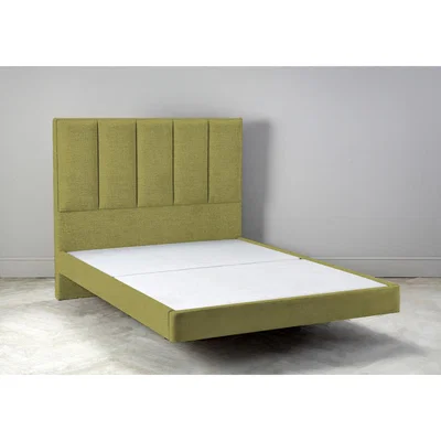 Perch and Parrow Waft 5' King Size Bed Frame in Granny Smith