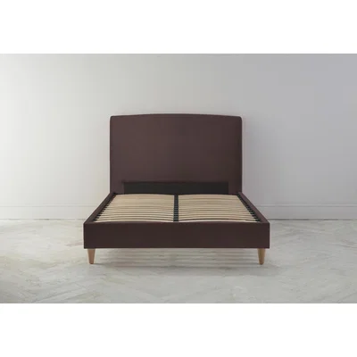 Perch and Parrow Ted 6' Super King Bed Frame in Dark Grape