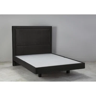 Perch and Parrow Hover 6' Super King Size Bed Frame in Obsidian Black