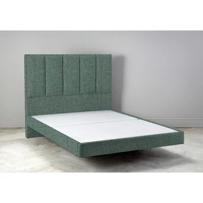 Perch and Parrow Waft 6' Super King Size Bed Frame in Turtle Green