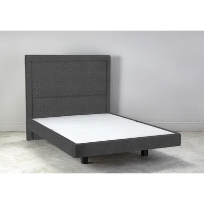 Perch and Parrow Hover 5' King Size Bed Frame in Crow Black