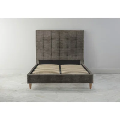 Perch and Parrow Hopper 6' Super King Ottoman Bed Frame in Chestnut