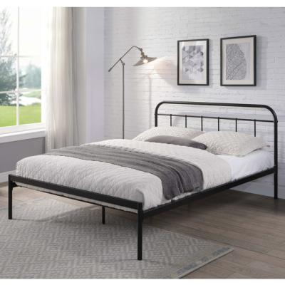 The Range Bourton Modern Black Metal Bed Frame - Black / 23g / King