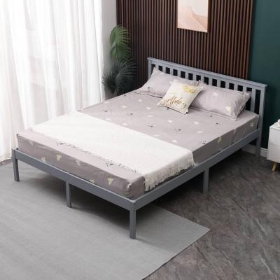 The Range WestWood No Footboard Wood Bed - Grey / King