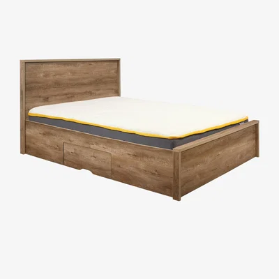 The Range Birlea Stockwell Bed - Brown / King