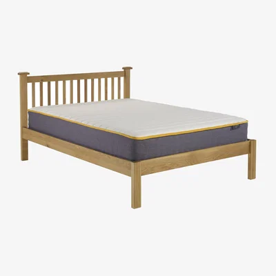 The Range Birlea Woburn Bed Oak Veneers - Brown / King