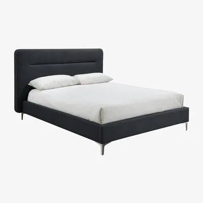 The Range Birlea Finn Fabric Bed - Black / King