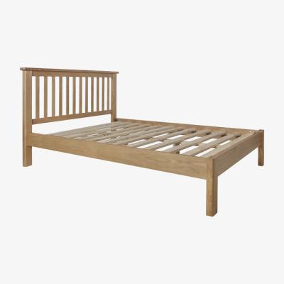 The Range Cambridge Wooden Bed - Rustic Oak / King