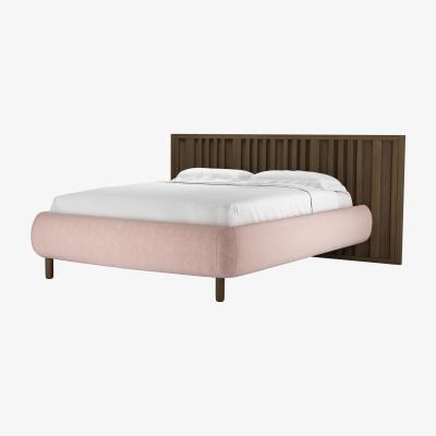 Sofa.com Florence King Bed in Pavilion Pink Brushstroke