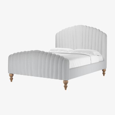 Sofa.com Bella King Bed in Pumice House Herringbone Weave - sofa.com