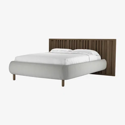 Sofa.com Florence King Bed in Wishing Well Organic Smart Cotton