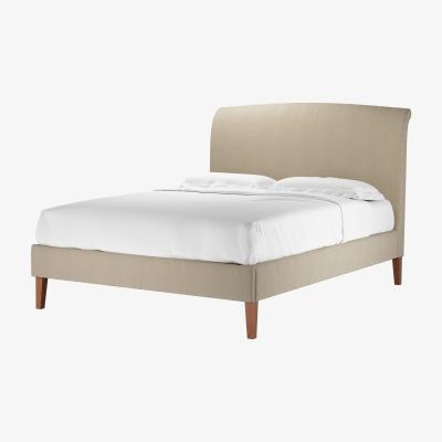 Sofa.com Thea King Bed in Pennine Stone Organic Smart Cotton