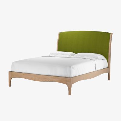 Sofa.com Emilia King Bed in Vine Leaf Organic Smart Cotton