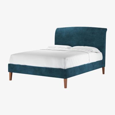 Sofa.com Thea King Bed in Mineral Mist Speckled Chenille