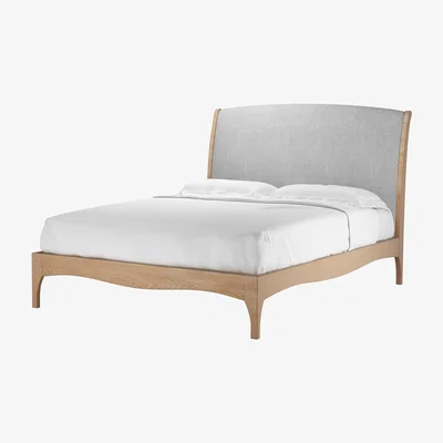 Sofa.com Emilia King Bed in Goodwin Grey Sandgate - sofa.com