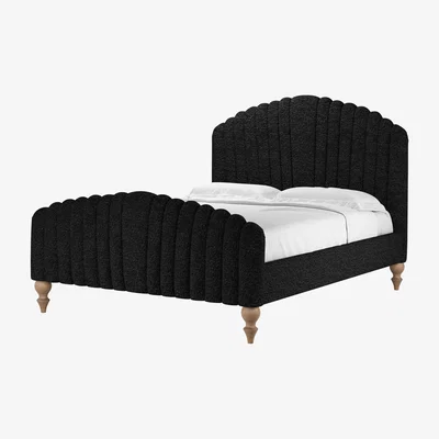 Sofa.com Bella King Bed in Ashford Textured Boucle - sofa.com