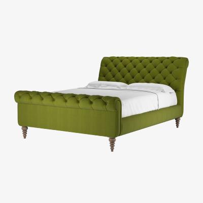 Sofa.com Knightsbridge King Bed in Vine Leaf Organic Smart Cotton