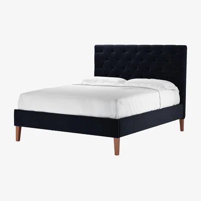 Sofa.com Rosalie 130cm King Bed in Pitch Smart Cotton - sofa.com