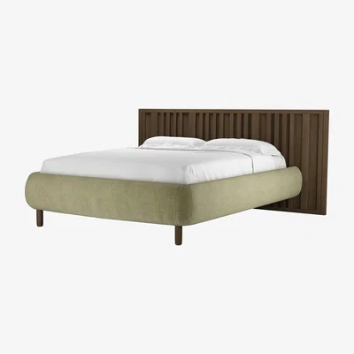 Sofa.com Florence King Bed in Urban Nature Brushstroke