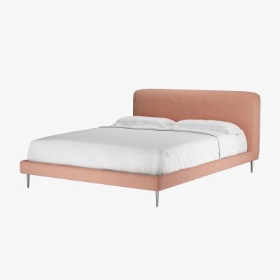 Sofa.com Lucy King Bed in Sakura Pink Organic Smart Cotton
