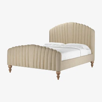 Sofa.com Bella King Bed in Shearling Hygge Chunky Weave