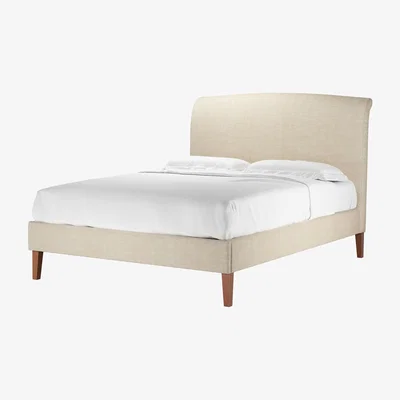 Sofa.com Thea King Bed in Chantilly Aquaclean Clever Chenille