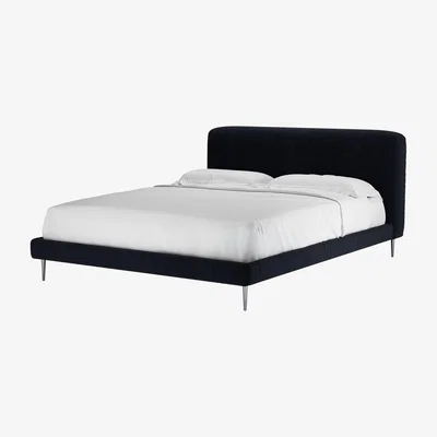 Sofa.com Lucy King Bed in Pitch Smart Cotton - sofa.com