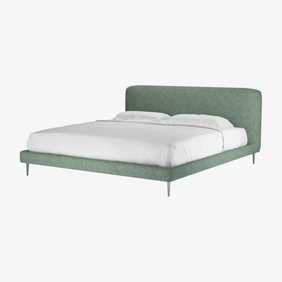 Sofa.com Lucy Super King Bed in Waterlily Impressionist Tweed - sofa.com