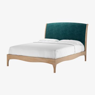 Sofa.com Emilia King Bed in Jade Smart Velvet - sofa.com