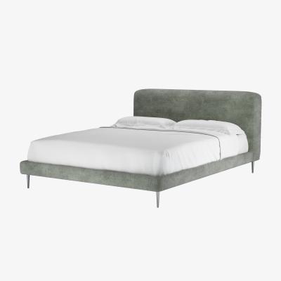 Sofa.com Lucy King Bed in Moonstone Speckled Chenille