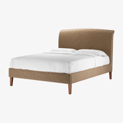 Sofa.com Thea King Bed in Spiced Latte Cotton Matt Velvet - sofa.com