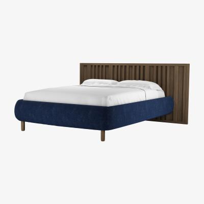 Sofa.com Florence King Bed in Port Royal Aquaclean Clever Chenille
