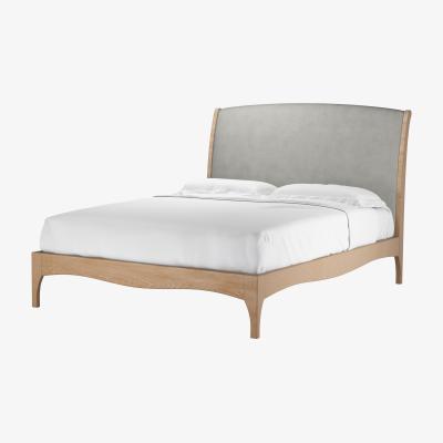 Sofa.com Emilia King Bed in Mushroom Heathland Weave - sofa.com
