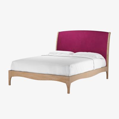 Sofa.com Emilia King Bed in Persian Rose Smart Velvet