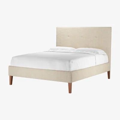 Sofa.com Avery 130cm King Bed in Chantilly Aquaclean Clever Chenille