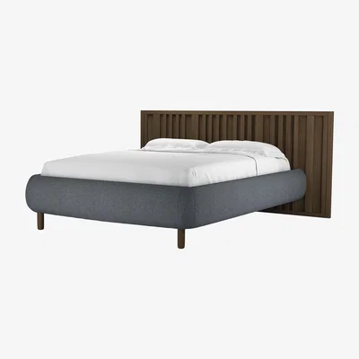 Sofa.com Florence King Bed in Metropolitan Quartz