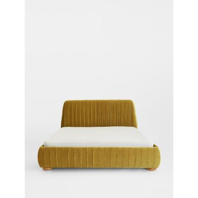 Soho Home Vivienne Bed, King, Velvet Honey UK