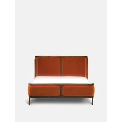 Soho Home Belsa Bed. King, Tangerine