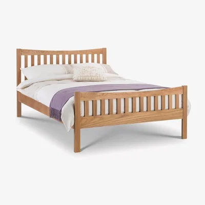 Teddy Beau Julian Bowen Bergamo Bed / Natural Oak / King