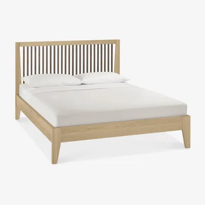 Teddy Beau Bentley Rimini Slatted Aged Oak And Weathered Oak Bed / King