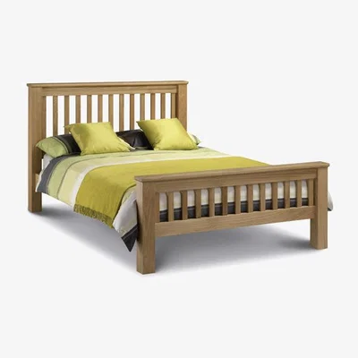 Teddy Beau Julian Bowen Amsterdam Bed / Light Oak / King, High Foot End
