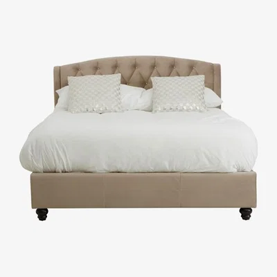 Teddy Beau Teddy's Collection Joe Brushed Velvet Mink Beige Double Bed / King