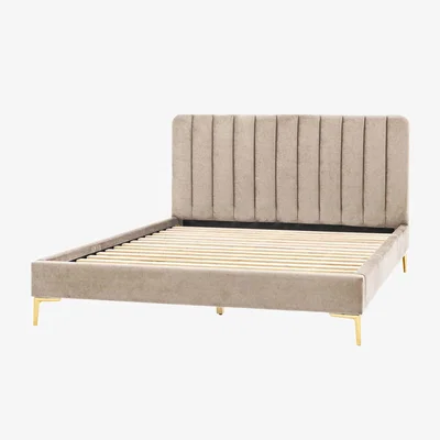 Woods Furniture Keswick Bed - Latte - Keswick King Bed in Latte