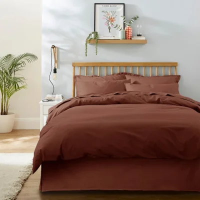 Dunelm Pure Cotton Valance