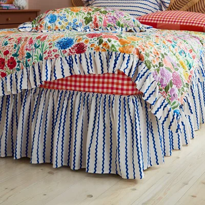 Dunelm Sophie Robinson Mini Wave 100% Cotton Valance