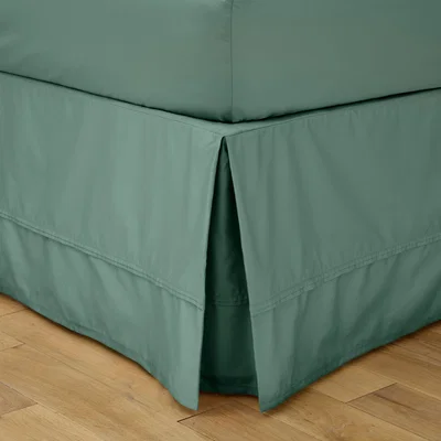 Dunelm Dorma Luxurious & Silky 500 Thread Count Cotton Sateen Valance Sheet